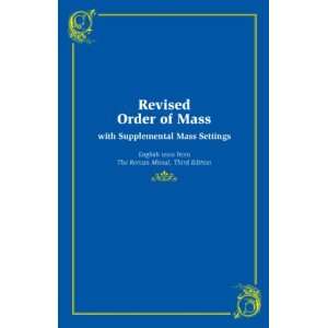 Revised Order of Mass with Additional Musical Settings (New Missal 