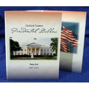  Presidential Dollar Date Set Folder (2007 2015) Toys 