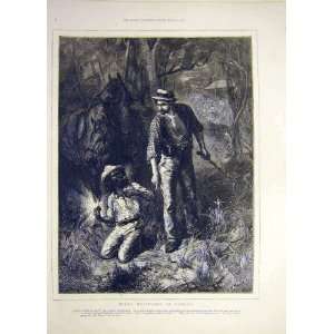    1873 Harry Heathcote Gangoil Jacko Sketch Old Print