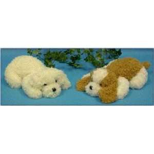  Soft Curly Dog Lying Down 14 By Wishpets Toys & Games