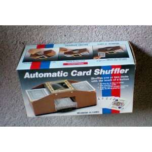 Automatic Card Shuffler    Shuffles one or two decks with the touch of 