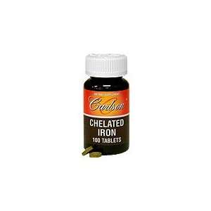  Chelated Iron   Promotes for Iron Rich Blood, 250 tabs 