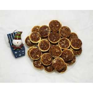  Pecan Tarts / Tassies / Cups Cookie Tray   2.5 Dozen 
