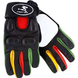   Kody Noble Slide Gloves [Large] Black/Rasta