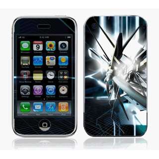   iPhone 3G Skin Decal Sticker   Abstract Tech City~ 