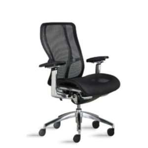  9to5 Vesta 3060, Mid Back Ergonomic Office Mesh Task Chair 