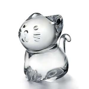  Baccarat Minimals Figurines, Kitty, 3in H