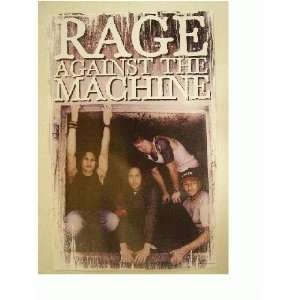  Rage Against The Machine Poster Band Shot Color 