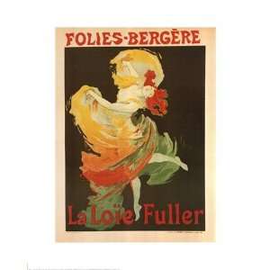  Folies Bergeres  La Loie Fuller   Poster by Jules Cheret 