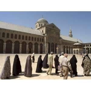  at Umayyad Mosque, Unesco World Heritage Site, Damascus, Syria 