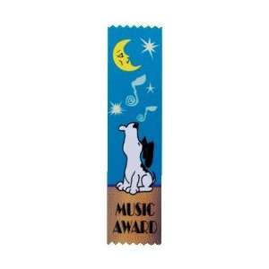  Music Ribbons   2X8 Music Award Ribbon 