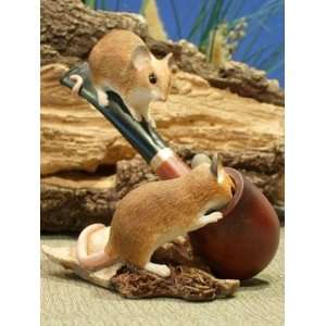 Mice on Pipe   Country Artists Natural World Collection 