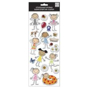   Designer Chipboard A Kid Like Me Gir   625510 Patio, Lawn & Garden