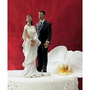  Indian Wedding Cake Topper   Indian Groom in Contemporary 