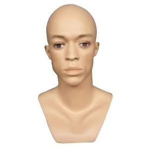  New Male Mannequin Head Display Bust For Glasses, Scarfs 