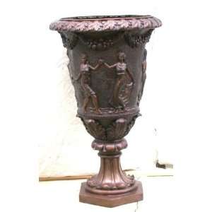  Metropolitan Galleries SRB30525 Garland Urn Bronze 