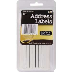  674156 Labels Address 2.3125X3.3125 25/Pkg Case Pack 1 