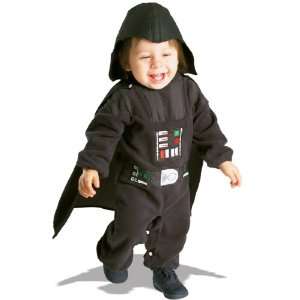   Star Wars Darth Vader Fleece Toddler Costume / Black   Size Toddler
