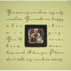  You Are My Sunshine Square Picture Frame 