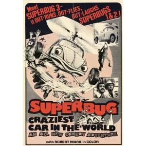  Superbug Craziest Car in World Movie Poster (11 x 17 