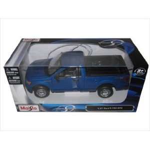   2010 Ford F 150 STX Pickup Truck Blue 1/27 Maisto 31270 Toys & Games