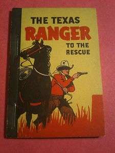 1938 NM  THE TEXAS RANGER TO THE RESCUE BIG LITTLE PENNY BOOK  