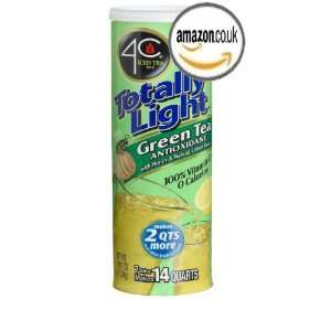 4C Totally Light Green Tea, Sugar Free, 7 Count Canisters (Pack of 2 