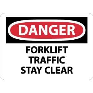  SIGNS FORKLIFT TRAFFIC STAY CLEAR
