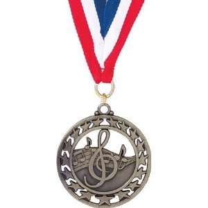  Academics and Scholastic Medals   2 1/2 inches Star Medal 