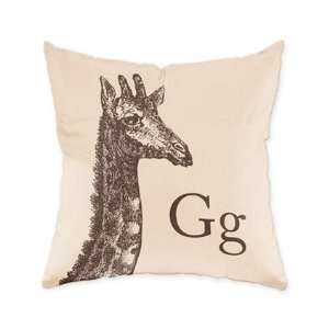  Giraffe   Sand Throw Pillow Pillows