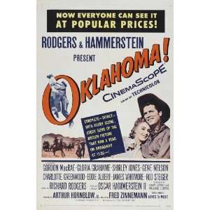  Oklahoma (1955) 27 x 40 Movie Poster Style D