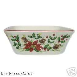   HOLIDAY Two Tier Stand and Large Garland Bowl & Small Garland Bowl