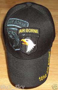 ARMY SCREAMING EAGLES 101ST AIRBORNE BALL CAP HAT  