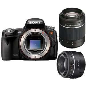 com Sony Alpha SLT A33 DSLR with Translucent Mirror Technology and 3D 