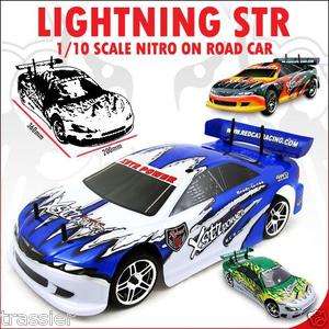 Lightning STR 1/10 Scale Nitro On Road Car RTR  
