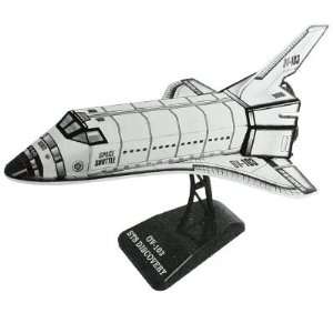  Como White Black Space Shuttle Discovery Model 3D Puzzle 
