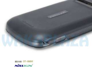Silicone Cover Skin Case & LCD Screen Protector For Alcatel OT 990 M 