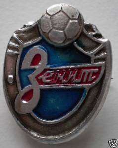 Badge Pin Football Zenit Leningrad St.Petersburg Russia  
