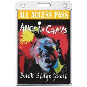  Alice in Chains All Access Laminated Pass V.I.P 