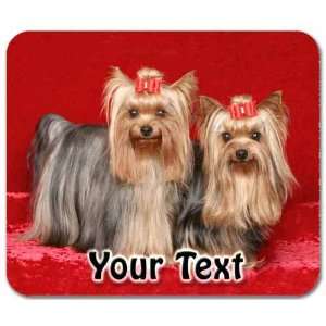 Yorkshire Terrier Personalized Mouse Pad