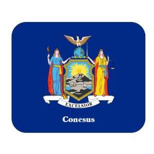  US State Flag   Conesus, New York (NY) Mouse Pad 