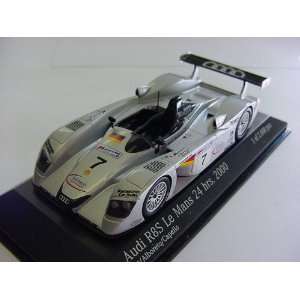  1/43 Minichamps Audi R8R 3rd Place Le Mans 2000 #7 Toys & Games