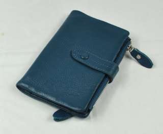 NWT Genuine leather lady women Premium Multi functional wallet purse 