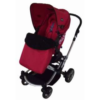 Englacha Easy Stroller   Red Top Swiveled Adjustable Seat Right/Left 