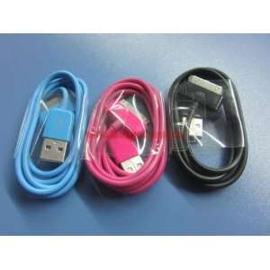  3X USB Data Sync Charging Cable For iPhone iPad iPod 