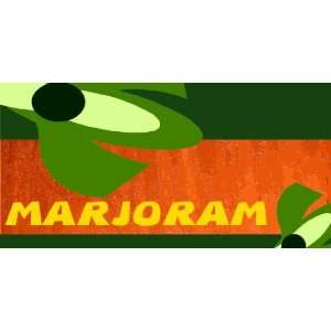  3x6 Vinyl Banner   Marjoram 