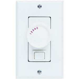 Concord PD 006 White 4 Speed Rotary Control for 3 way Switching from 1 