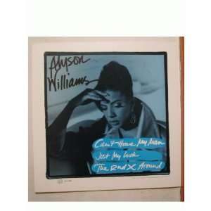  Alyson Williams Poster Flat 2 Sided 