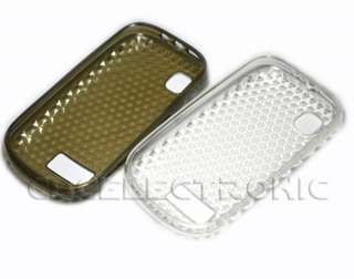 2x New TPU Gel skin silicone case back cover for Nokia Asha 200  