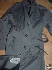 London Fog Mens Trench Dress Coat 44 Re zip out lining  